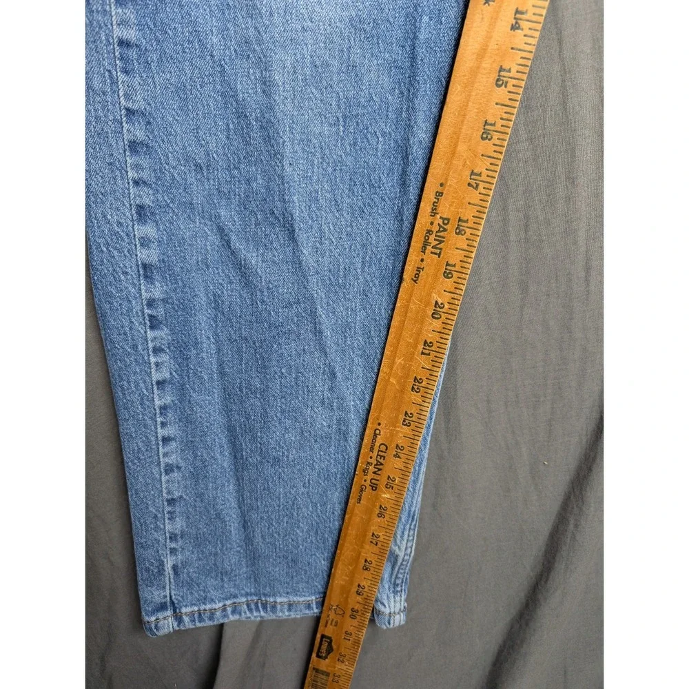 Levi's 505 Regular Fit Men's Jeans Light Wash Blue Denim‎ Size 40x32